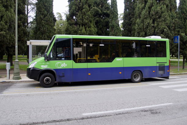ATV (Azienda Trasporti Verona) public transport bus stock photo