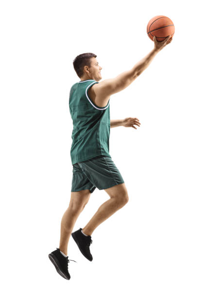 istock Male basketball player playing with a ball 1147387668