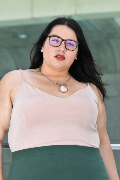 istock Young Woman with Glasses Low Angle 1147395628