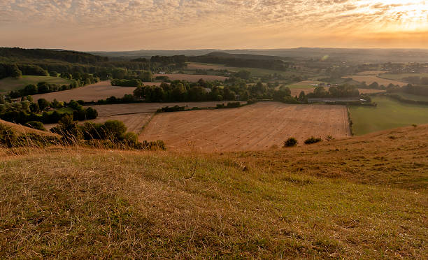 istock Sunset - view from Cley Hill - Warminster - Wiltshire 1147397005