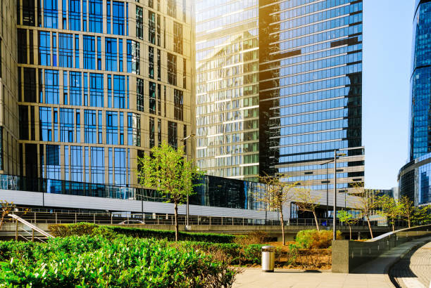 istock Modern district of the city. 1147400584