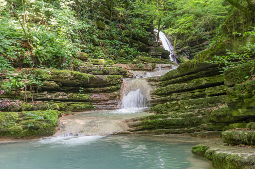 Waterfall in the jungle, Sinop, Turkey