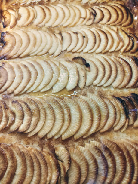 istock Freshly baked natural apple pie, delicious 1147411437