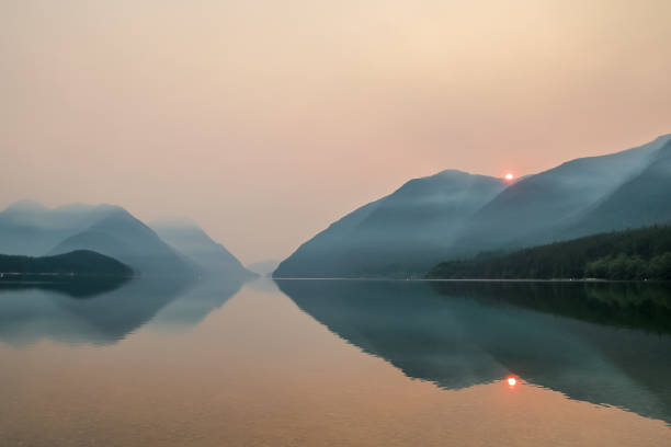 istock Refelection of mountains 1147416531