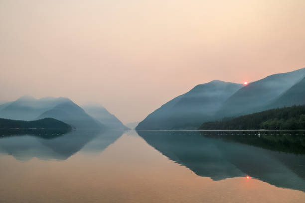 istock Refelection of mountains 1147420916