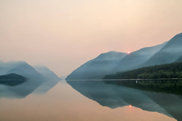 istock Refelection of mountains 1147420928