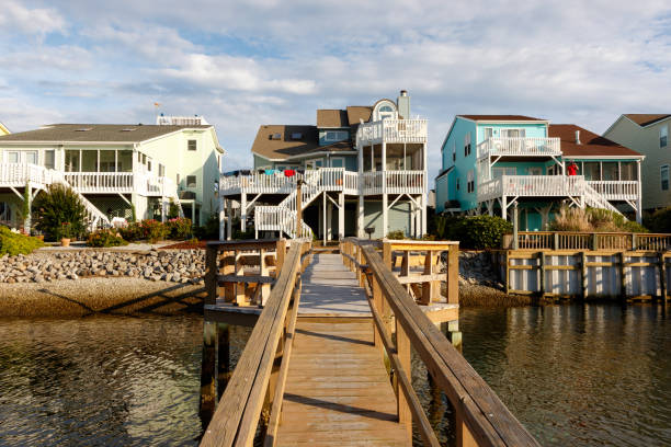istock Rental cottages on the intercoastal 1147438969