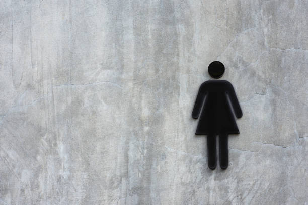 Bilingual Restroom Sign Close-Up: Women, Mujeres