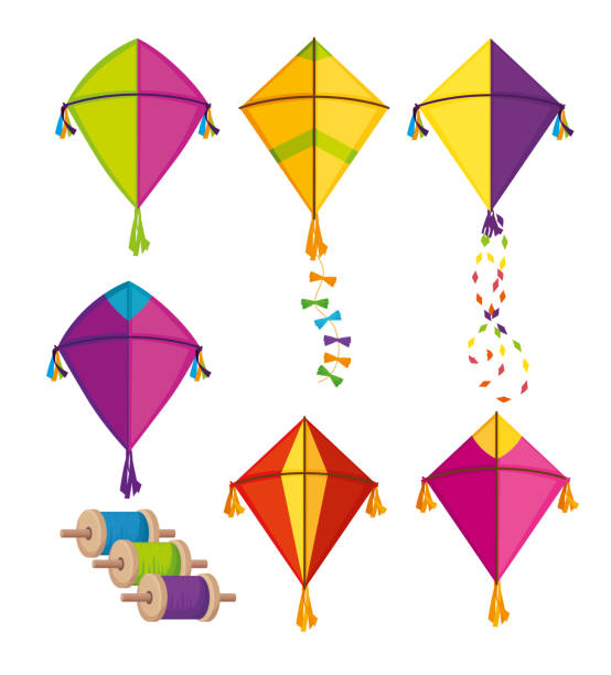 istock set makar sankranti kites to festival celebration 1147447655