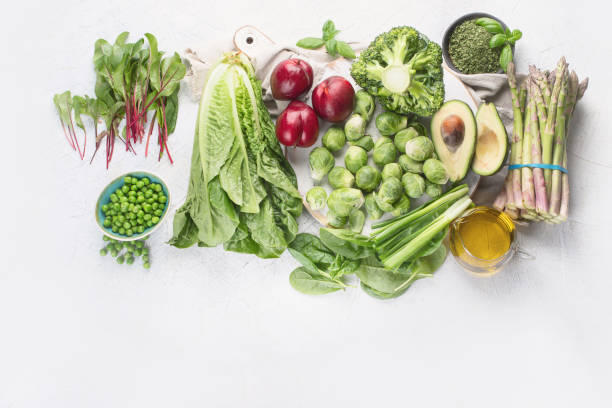 istock Foods rich in vitamin K. 1147455233