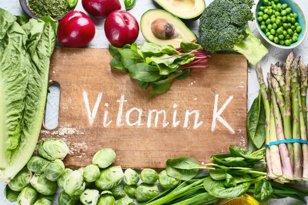 istock Foods rich in vitamin K. 1147455259