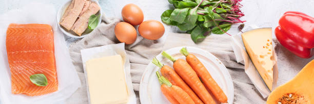 istock Products rich in vitamin A 1147455319