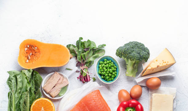 istock Products rich in vitamin A 1147455328