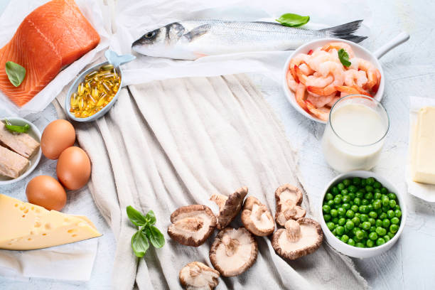 istock Foods rich in natural vitamin D 1147455423