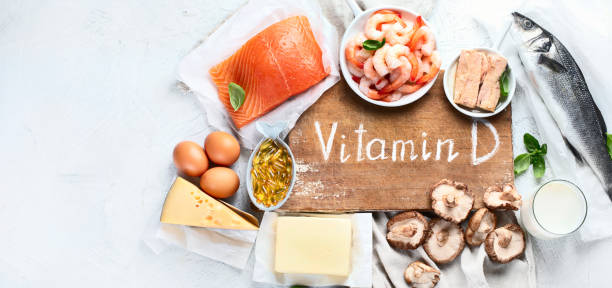 istock Foods rich in natural vitamin D 1147455969