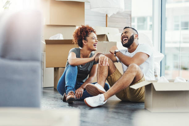 istock Love and laughter blossoms in their new home 1147467268