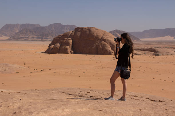 istock Photographer in the desert 1147467386