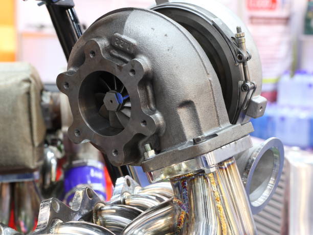 istock Turbo charger component parts for diesel engine 1147469479