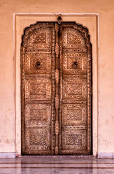 istock Jaipur city palace door 1147470839