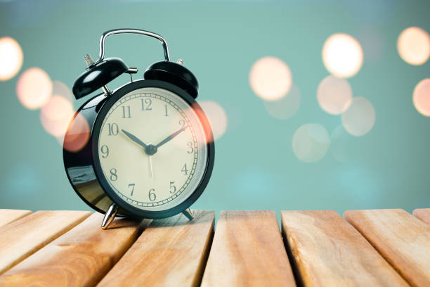 istock Clock vintage for decorate bokeh 1147474726