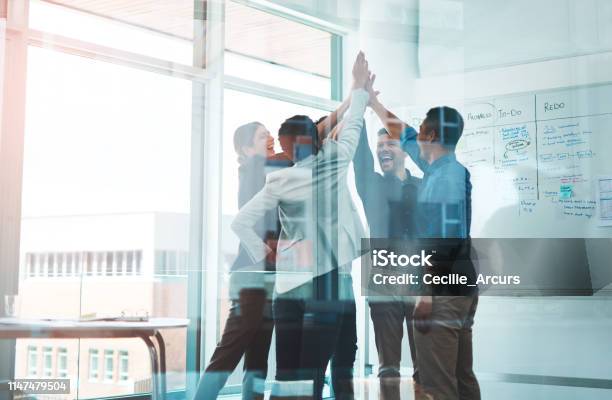 Business Is Winning When We Stick Together Stock Photo - Download Image Now - Business, Teamwork, Success