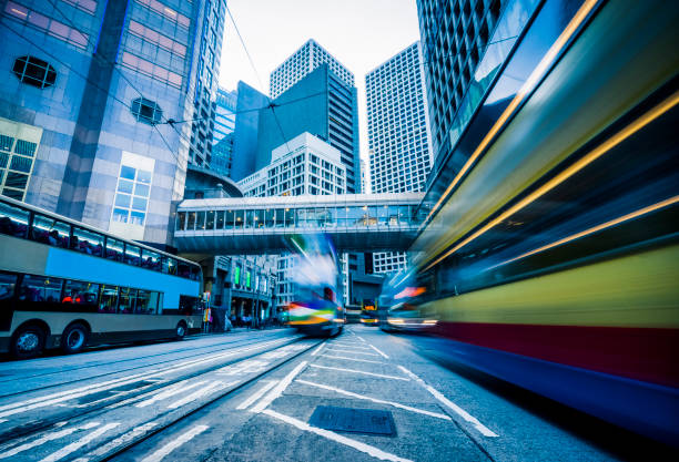 istock commuting in city, Hong Kong 1147491263