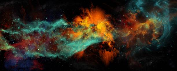 sueño profundo viaje de fondo del espacio - nebula fotografías e imágenes de stock