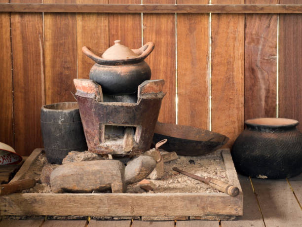istock View Of Kitchen Utensil On Stove 1147500761