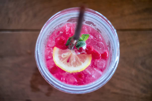 istock Red Soda Lemon Juice 1147503612