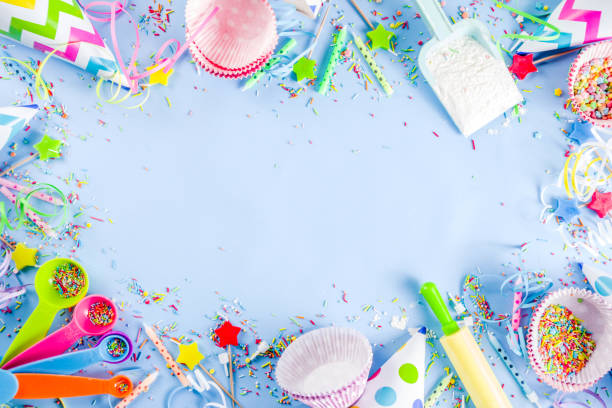 istock Sweet baking concept for birthday holiday party 1147514772