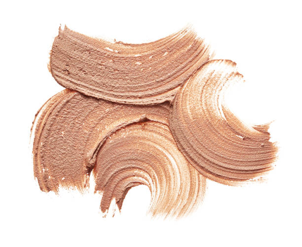 istock Light beige makeup smear of creamy foundation 1147517852