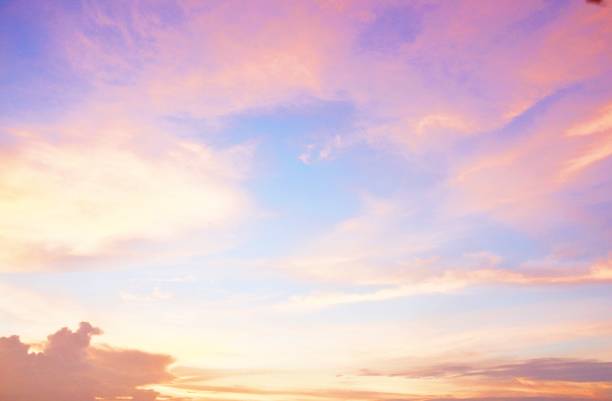 istock Landscape of sunset sky is nature background 1147517897