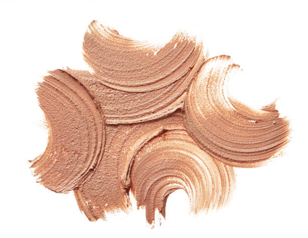istock Light beige makeup smear of creamy foundation 1147517916