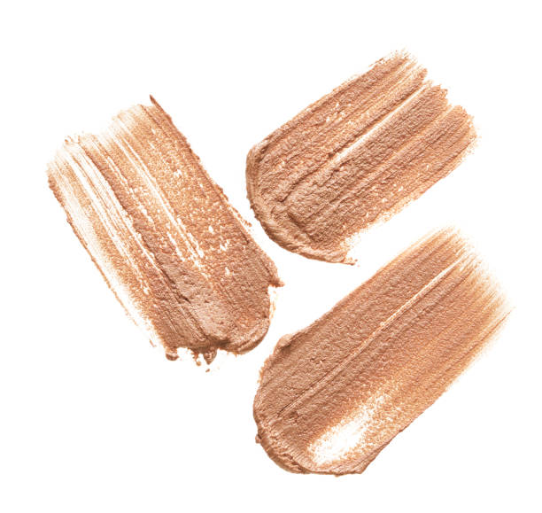 istock Light beige makeup smear of creamy foundation 1147518038