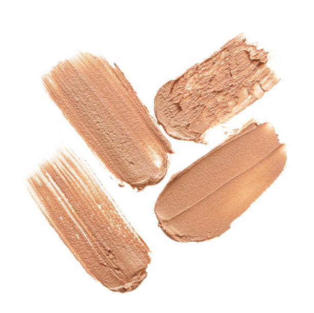 istock Light beige makeup smear of creamy foundation 1147518085
