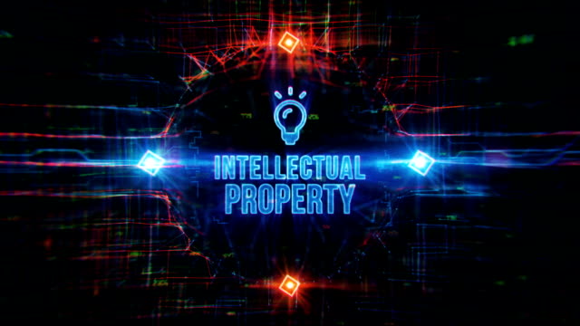 Intellectual Property Digital Background