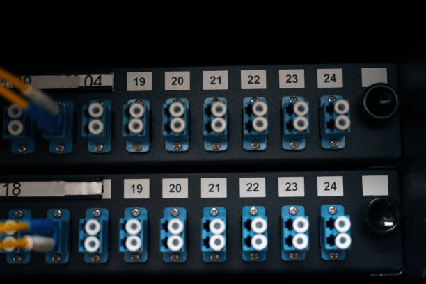 Patch Panel Ffe Drawing 200+ Fiber Optic Patch Panel Connections Stock Photos, Pictures ...