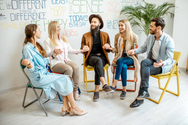 istock People during the psychological therapy indoors 1147521969
