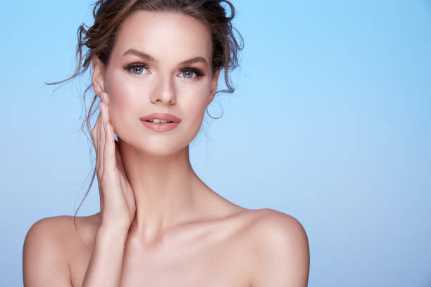 istock Woman with perfect skin 1147523269