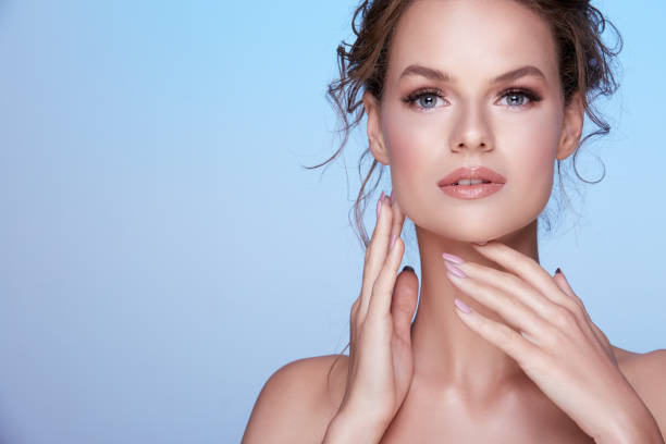 istock Woman with perfect skin 1147523506
