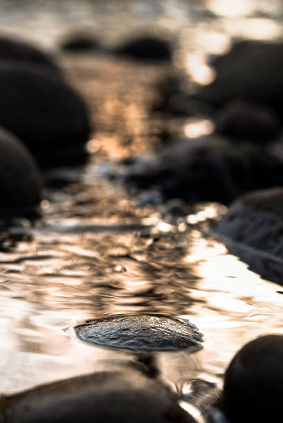 istock Scene with the river in autumnal colors and selective focus 1147524668