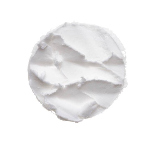 istock Smears of white cream 1147525372