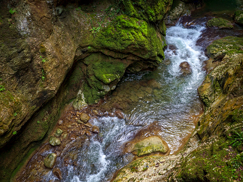 River flowing in Horma Canyon in Kastamonu Province, Turkey