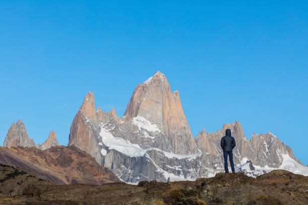 istock A woman looking at the Monte Fitz Roy range 1147531155