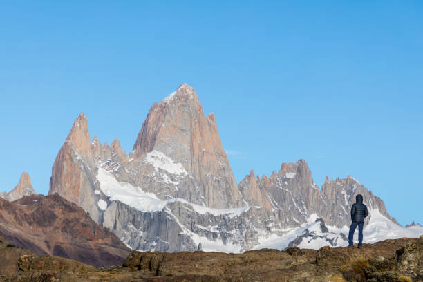 istock A woman looking at the Monte Fitz Roy range 1147531408