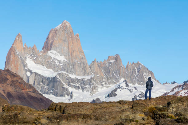 istock A woman looking at the Monte Fitz Roy range 1147531821