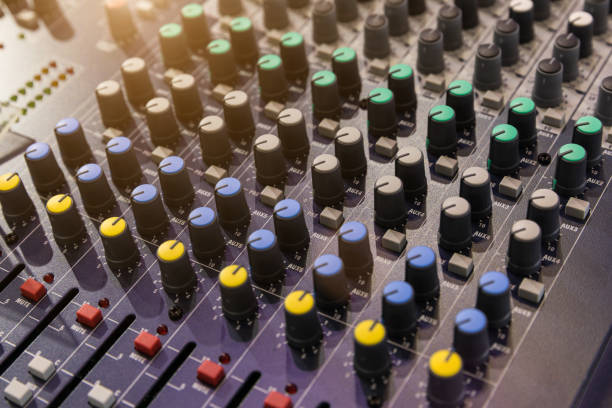istock Sound Mixer Close-Up 1147536007