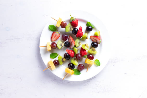 Fruits on sticks