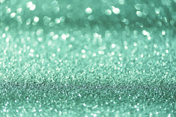 istock Blue and silver abstract bokeh lights. Shiny glitter background with copy space. New year and Christmas concept. Sparkling greeting card 1147544471