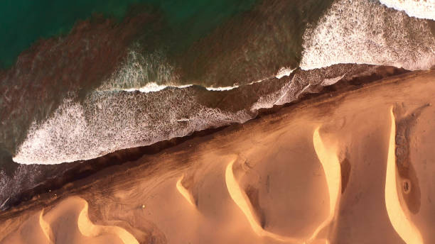 istock Desert coastline. Aerial view 1147545196